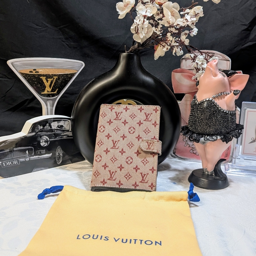 Vintage Louis Vuitton PM Mid Lin Agenda